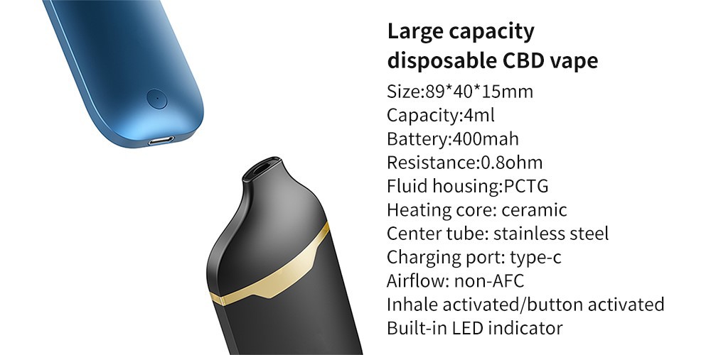 Large capacity disposable CBD vape Large capacity disposable CBD vape