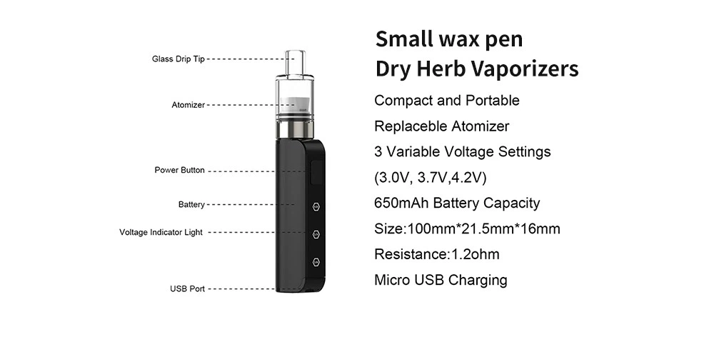 Small wax pen Dry Herb Vaporizers Small wax pen Dry Herb Vaporizers